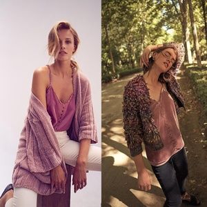 Anthropologie Velvet Cami